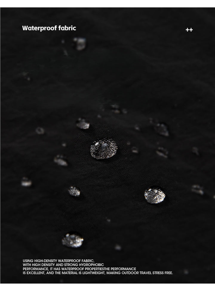 Outdoor Water-repellent Side patch pockets Tooling Loose Versatile trousers