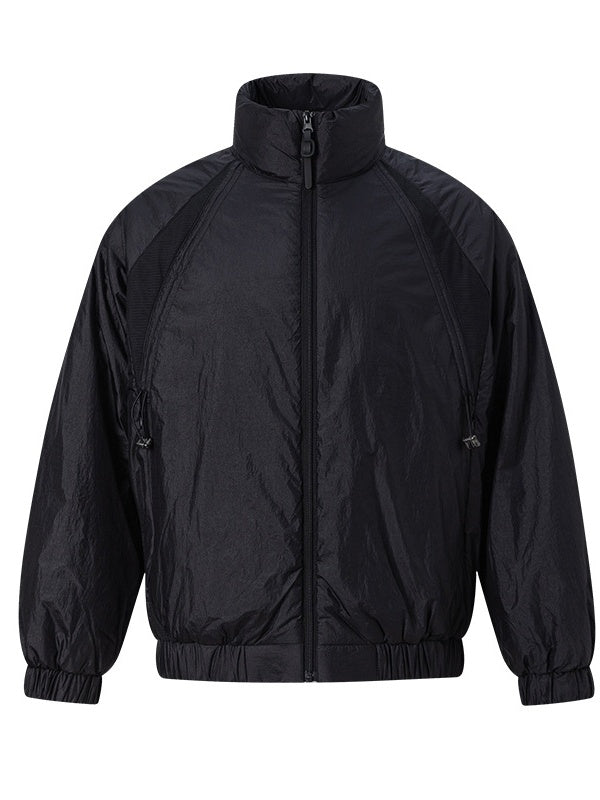 Lightweight Fleece Windproof Keep Warm Cleanfit Splicing Loose Thickening Cotton Clothes