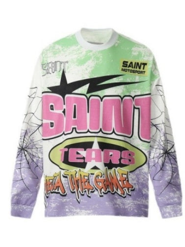 Liber Autumn Neutral wear Printed Letter T-shirts