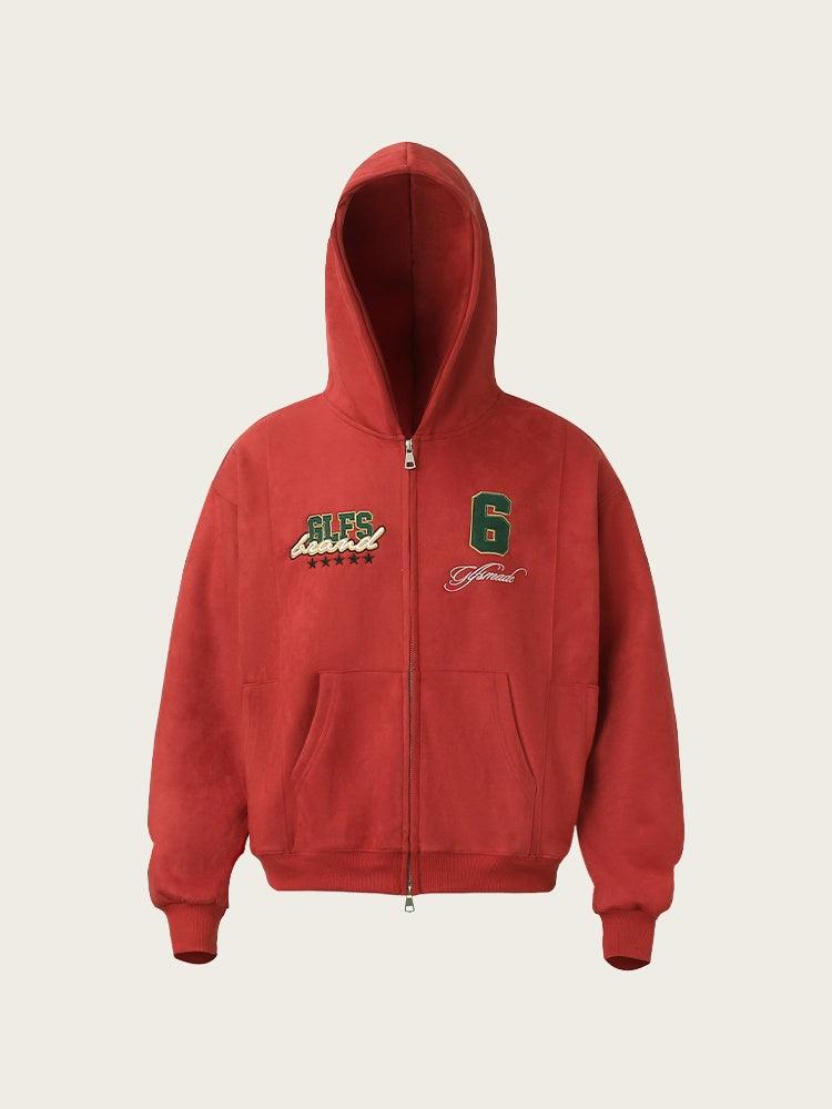Embroidered Hoodies Jackets