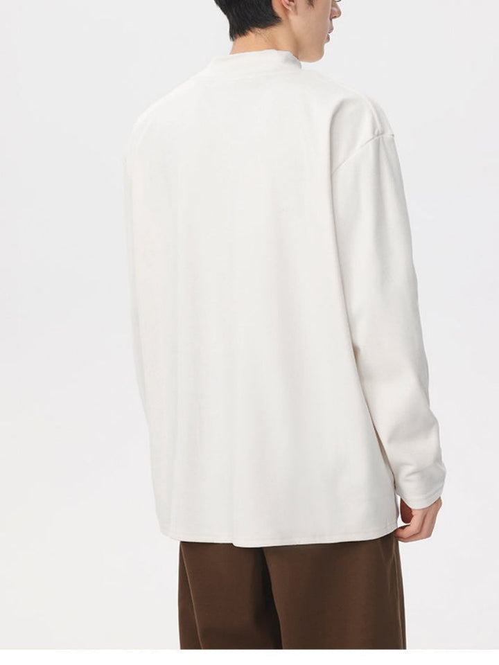 Mock Neck Inner Wear Keep Warm T-shirts