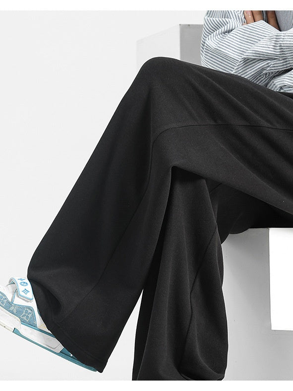 Drape Loose Sports Anti-wrinkle Leisure Wide-leg Sweatpants