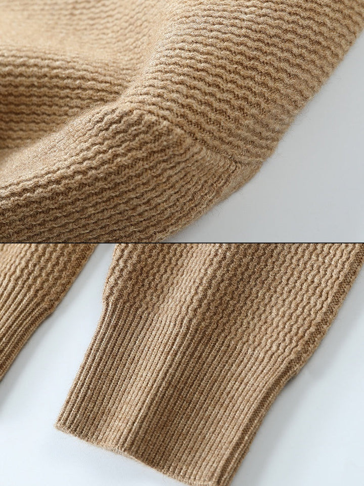 Seagull Collar Thickening Keep Warm Sweaters