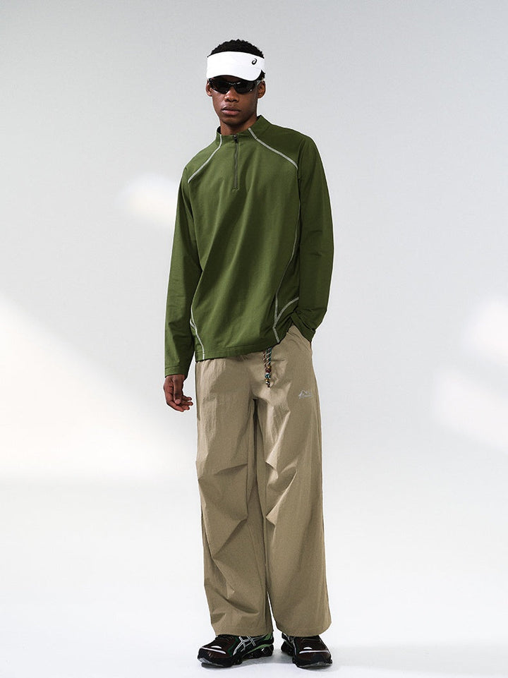 Liber Autumn Neutral wear Pocket Cargo Trousers