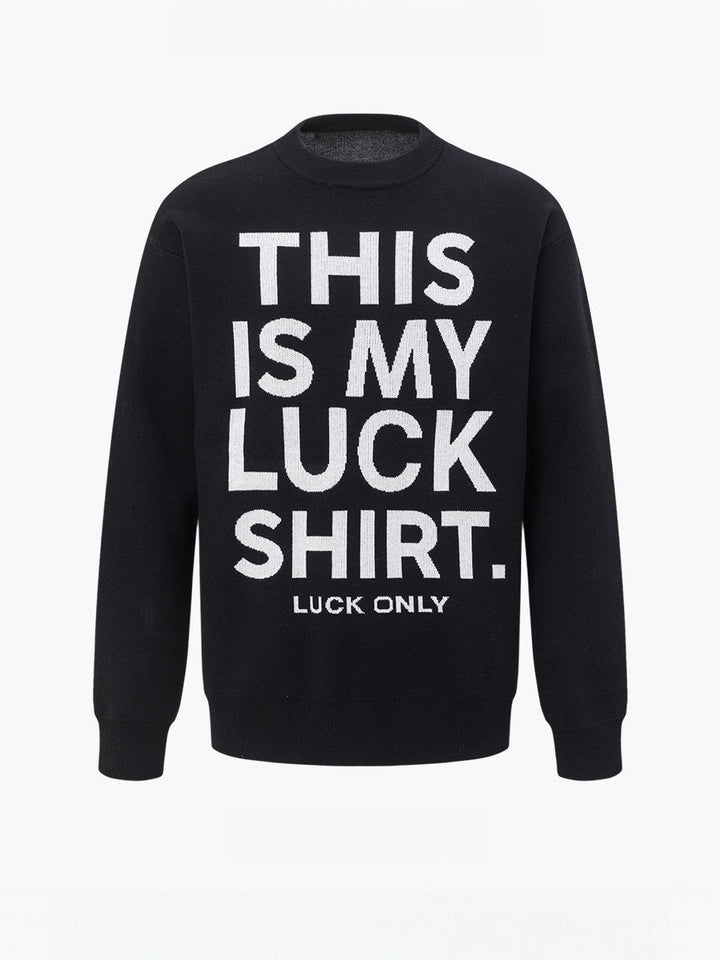 Loose Letter American Lucky Sweaters