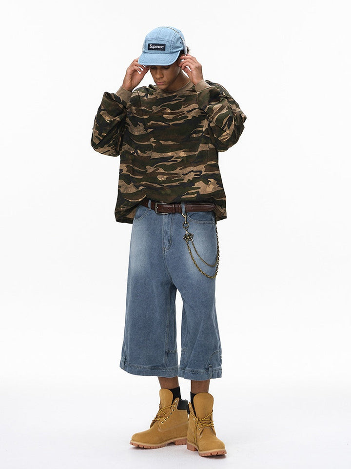 Liber Autumn Neutral wear Camouflage Camouflage T-shirts