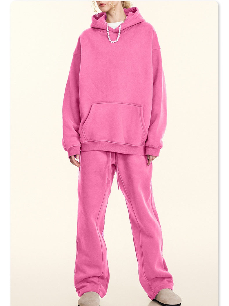 Neutral Light Fleece Sweatpants