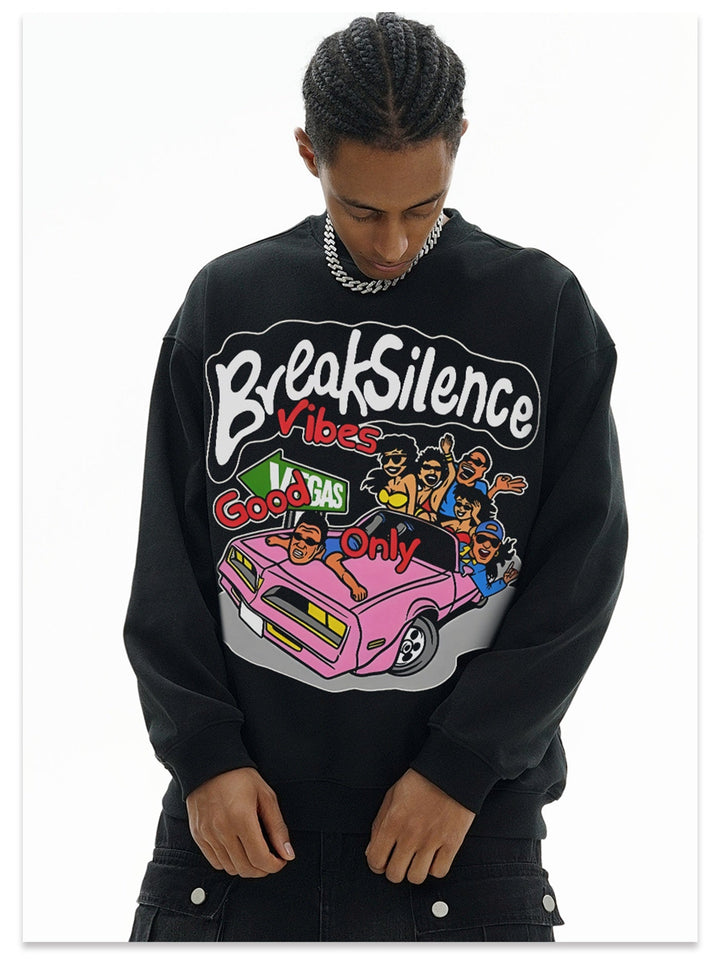 American Street Fun Prints Sweatshirts&Hoodies