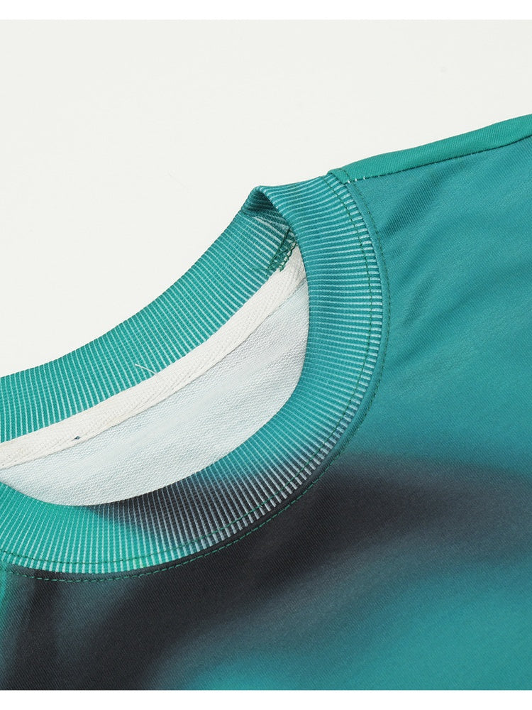 Liber Autumn Neutral wear Printed Letter T-shirts