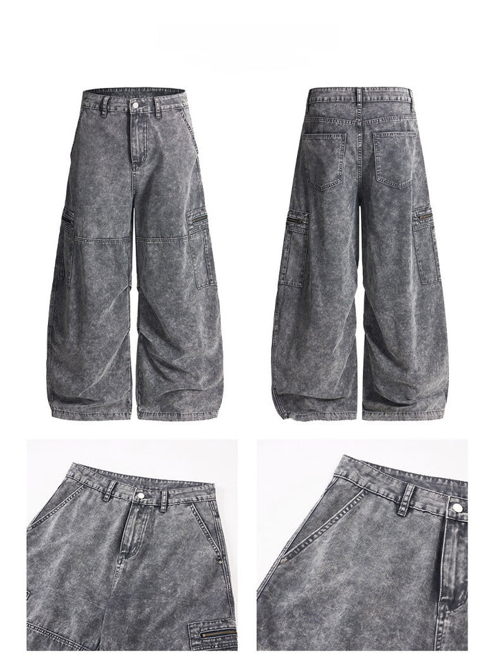 Liber Autumn Neutral wear Pocket decoration Other Cargo Trousers