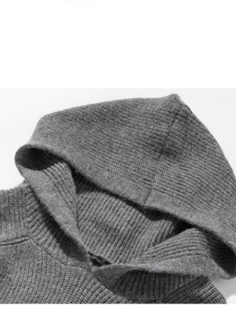 Thickening All-match Loose Hooded Sweater