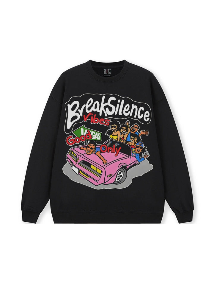 American Street Fun Prints Sweatshirts&Hoodies