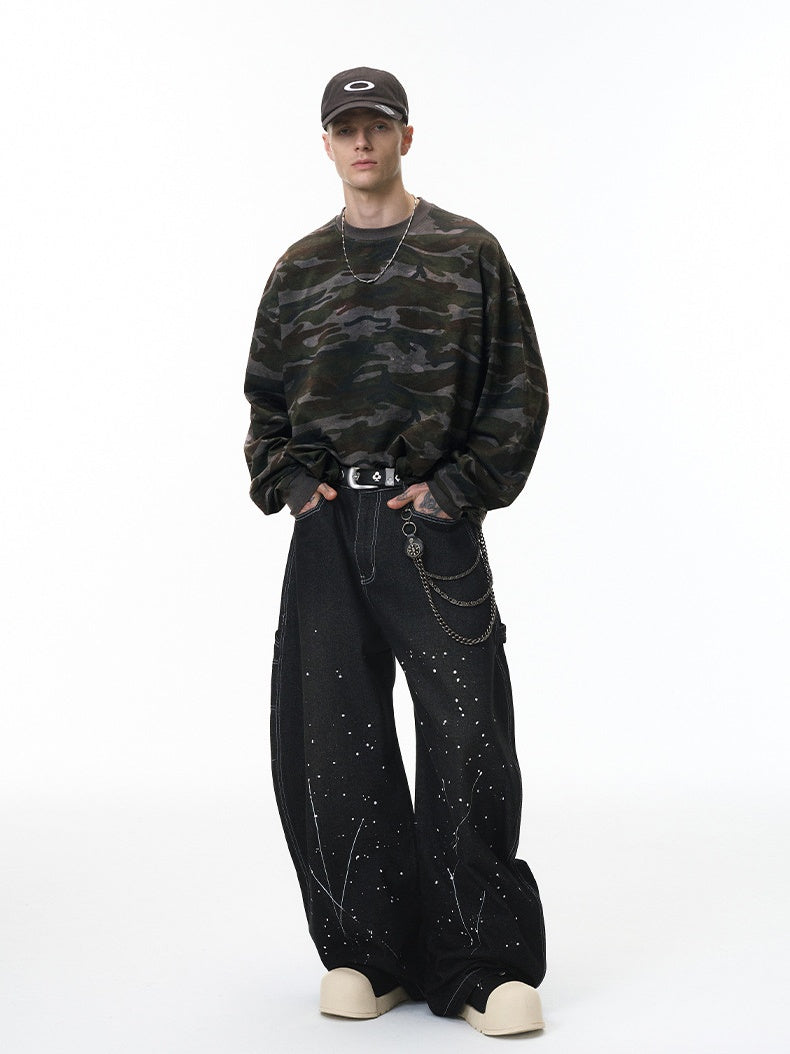 Liber Autumn Neutral wear Camouflage Camouflage T-shirts