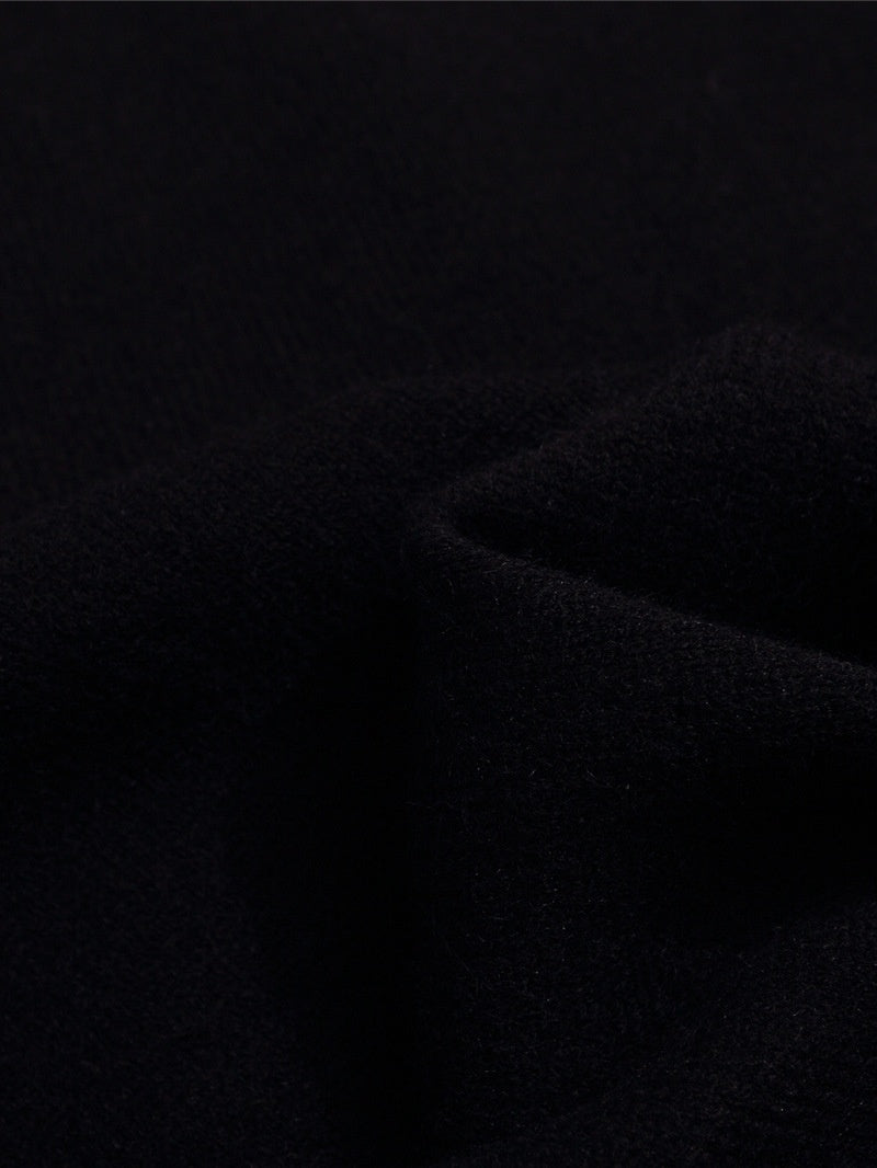 Retro Cute Tomato Puppy Jacquard Pullover Sweater