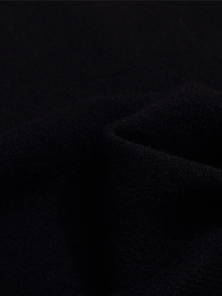 Retro Cute Tomato Puppy Jacquard Pullover Sweater