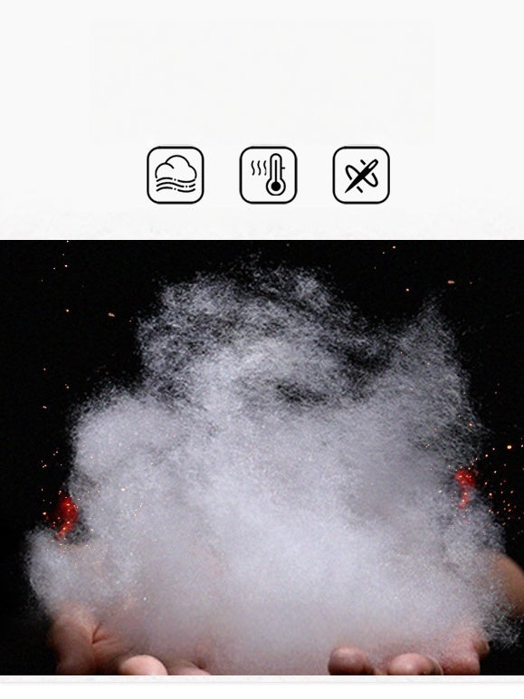 Fur Collar Thickening Keep Warm Loose Hooded Parker Cotton-padded Jacket