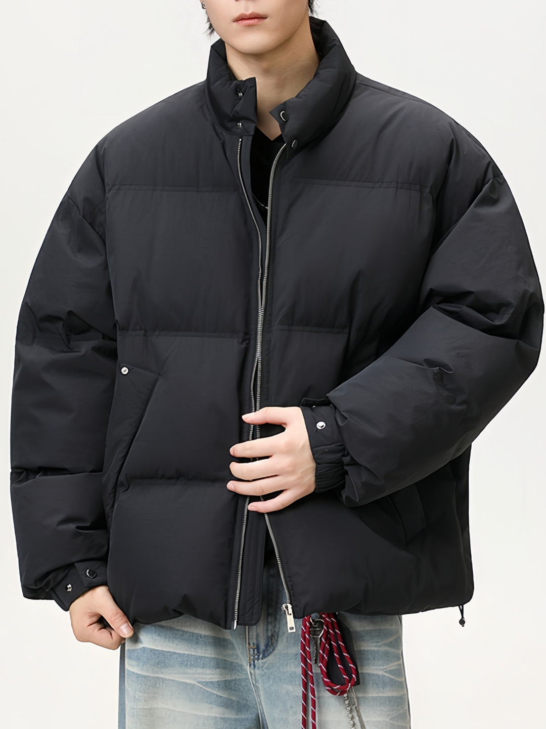 Multicolor Simplicity Loose Cotton Clothes Coat