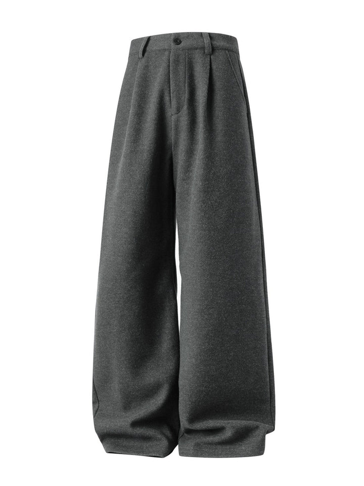 Liber Autumn Men's None Solid Color Pants