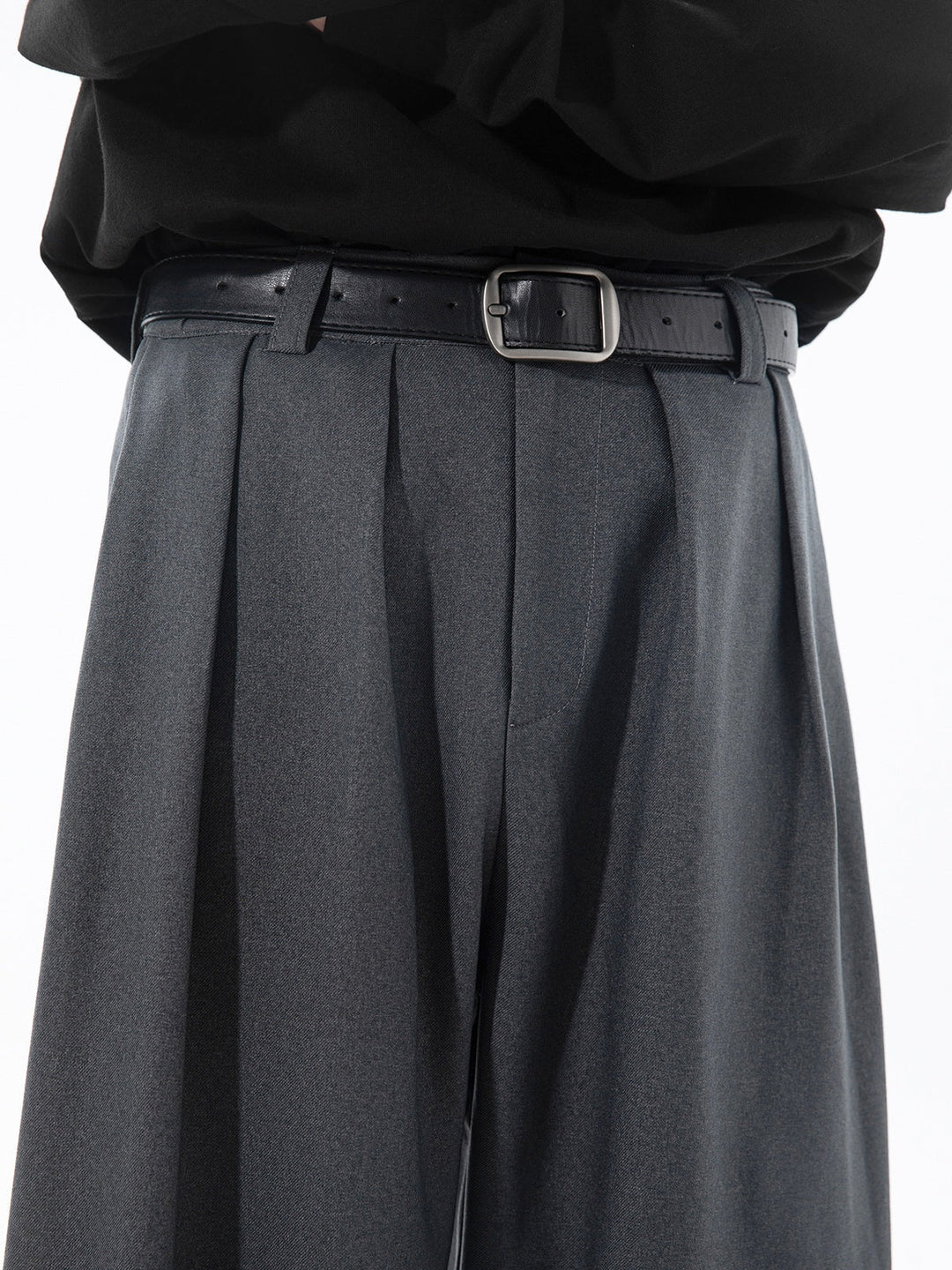 City Commuting Gathering Loose Straight Pants