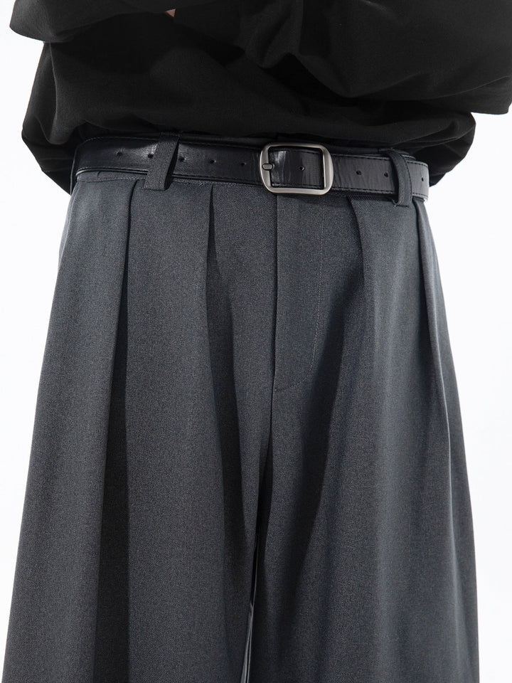 City Commuting Gathering Loose Straight Pants