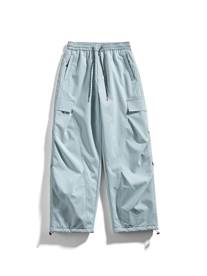 Outdoor Windproof Thickening Ski Water-repellent Keep Warm Cargo Trousers