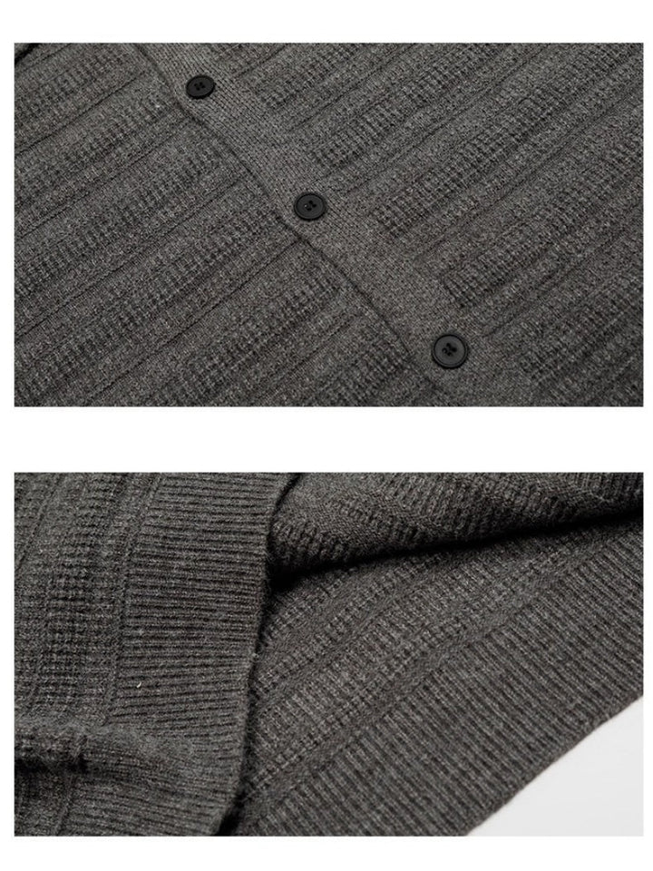 Loose Lapel Knitting Sweaters