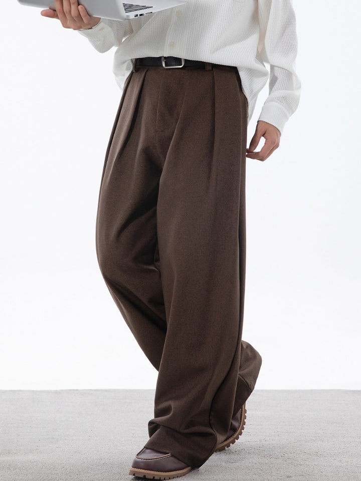 City Commuting Gathering Loose Straight Pants