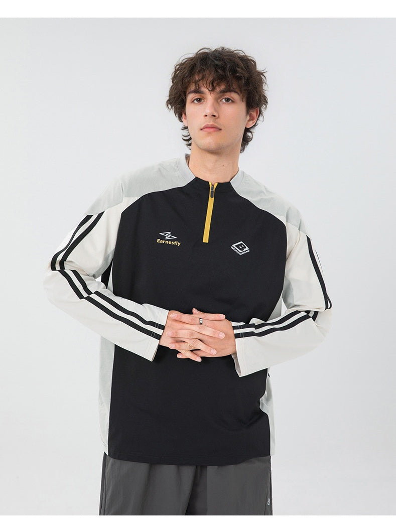 Liber Autumn Men's Color matching T-shirts