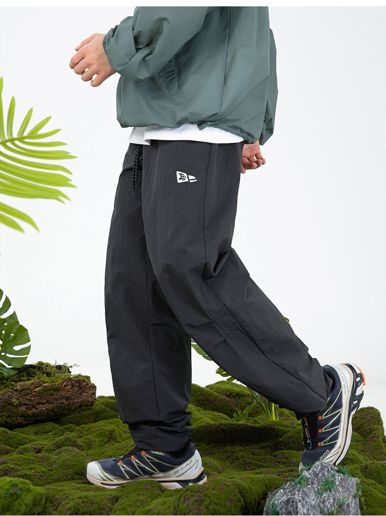 Gathering Adjustable Foot Opening Water-repellent Cargo Trousers