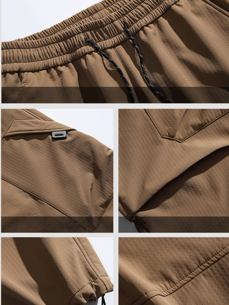 Water Proof Mountain Climbing Windproof Plush Outdoor Sports Tooling Hiking Pants