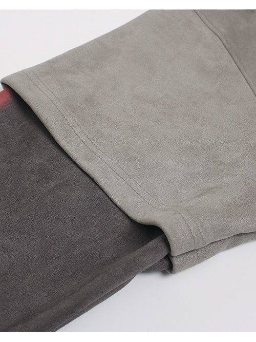 Neutral wear Printed Creativity Fake two-piece sweatshirt