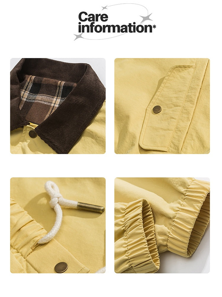 Liber Autumn Neutral wear Contrasting colors Jackets