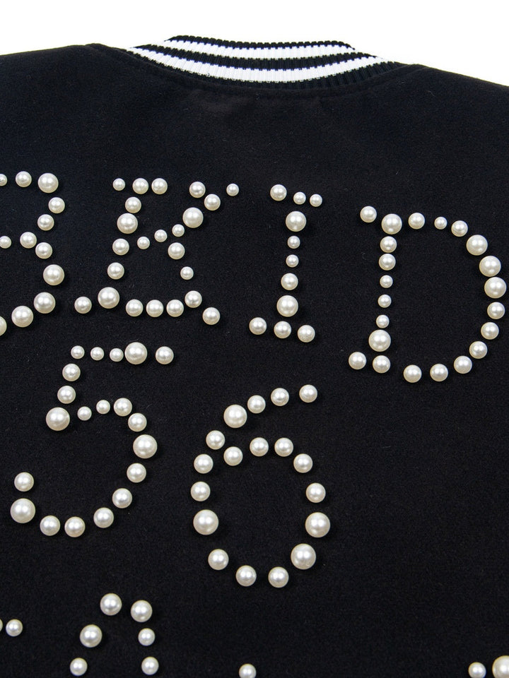 Splicing Contrasting Colors Loose College Style Baseball Uniform