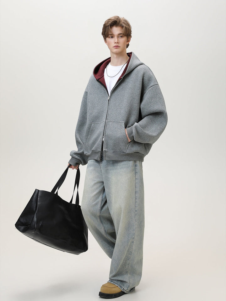 Liber Autumn Men's Solid Color Jackets