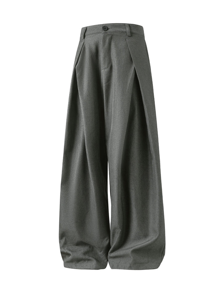 Liber Autumn Men's None Solid Color Pants