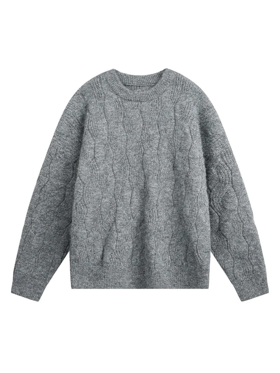 Liber Autumn Neutral wear Ribbed hem Sweaters