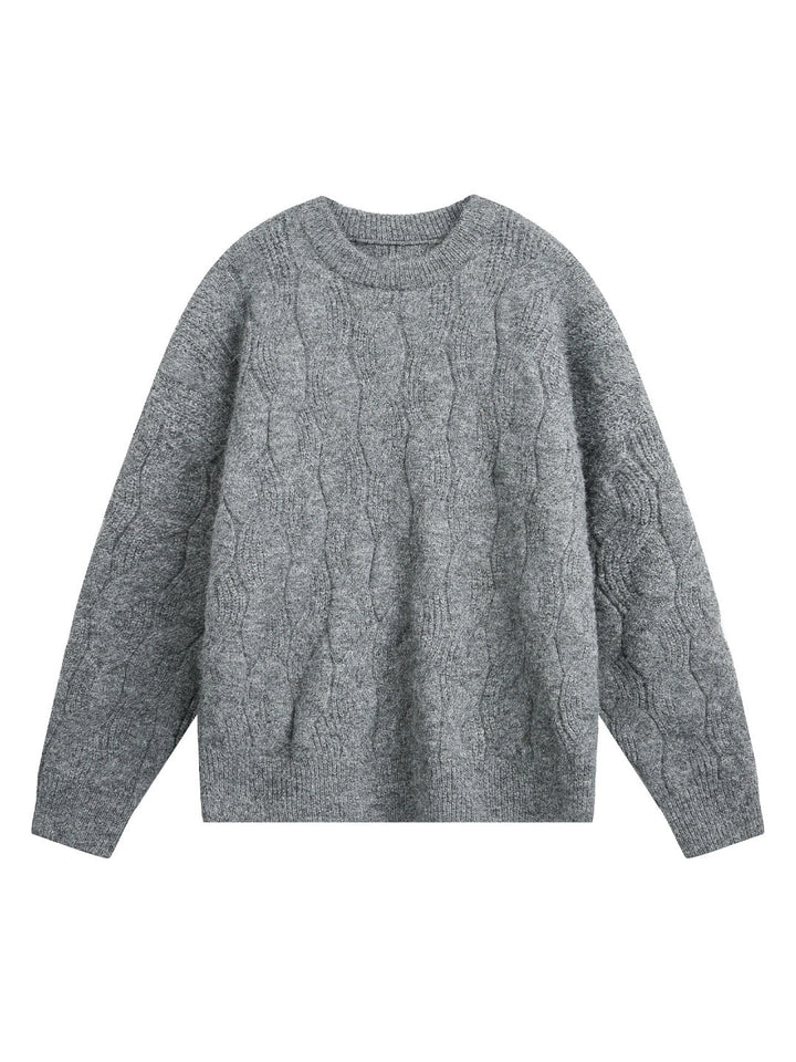 Liber Autumn Neutral wear Ribbed hem Sweaters