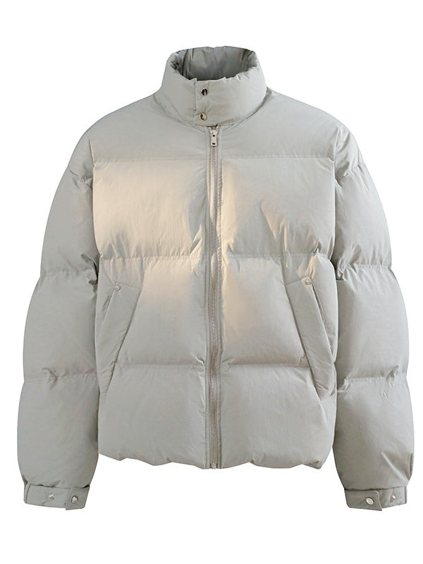 Multicolor Simplicity Loose Cotton Clothes Coat