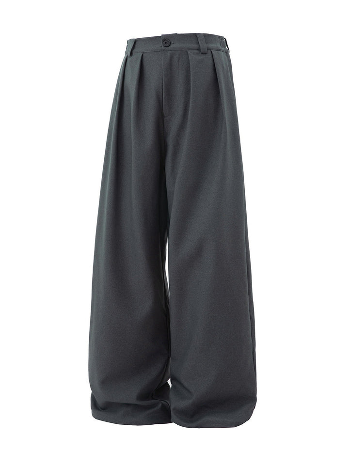 City Commuting Gathering Loose Straight Pants