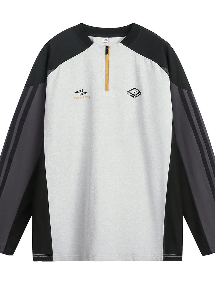 Liber Autumn Men's Color matching T-shirts