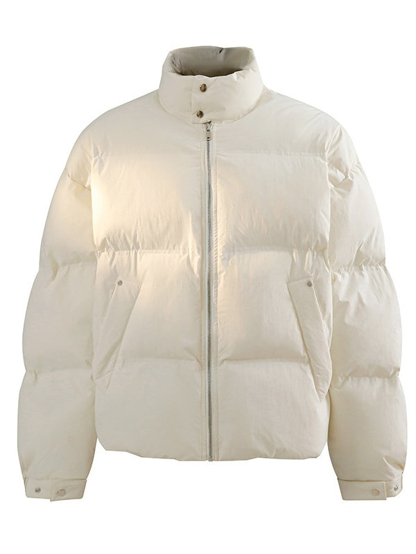 Multicolor Simplicity Loose Cotton Clothes Coat