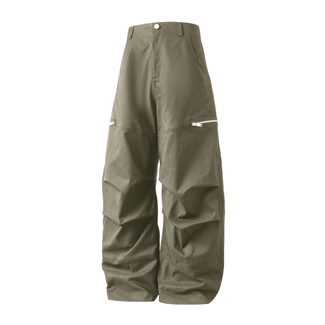 Liber Autumn Men's None Solid Color Pants