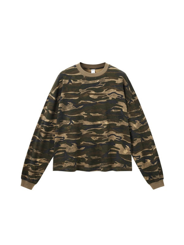 Liber Autumn Neutral wear Camouflage Camouflage T-shirts