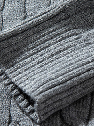 Mahua Retro Keep Warm Crew Neck Loose All-match Sweaters