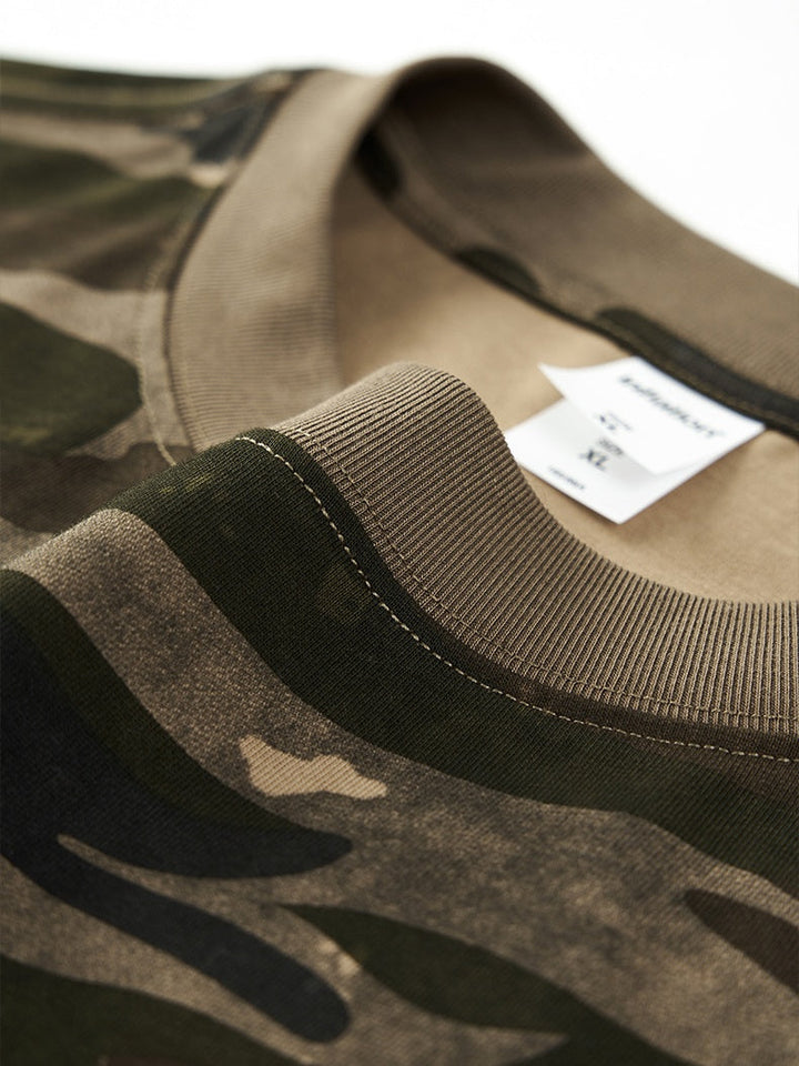 Liber Autumn Neutral wear Camouflage Camouflage T-shirts