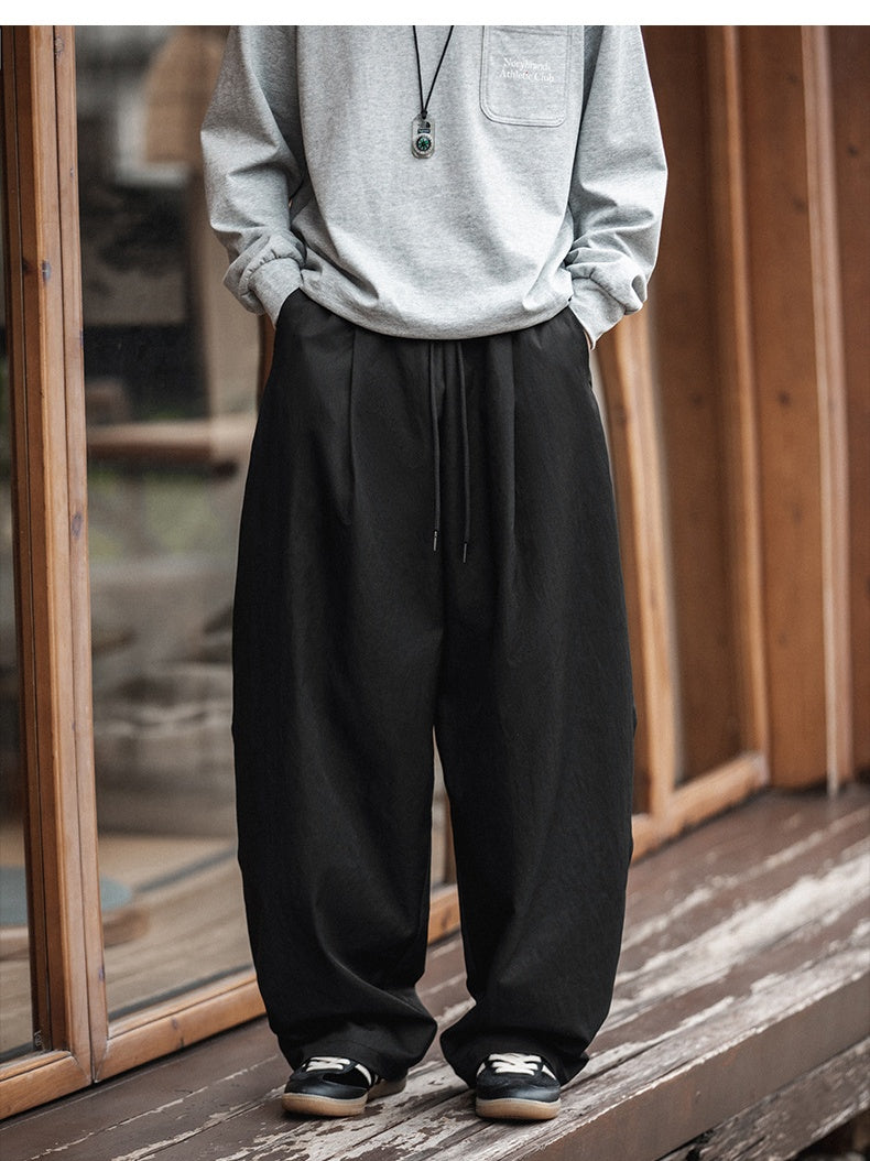 Liber Autumn Neutral wear Solid Color Pants