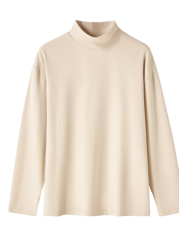 Mock Neck Inner Wear Keep Warm T-shirts