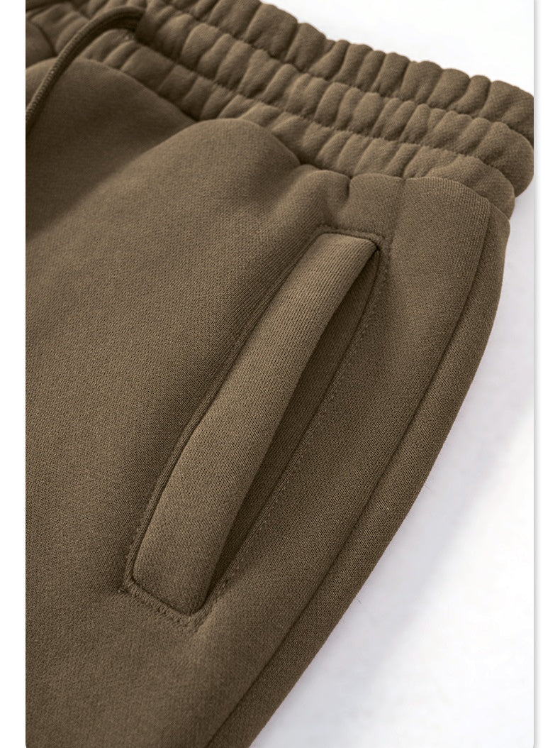 Neutral Light Fleece Sweatpants