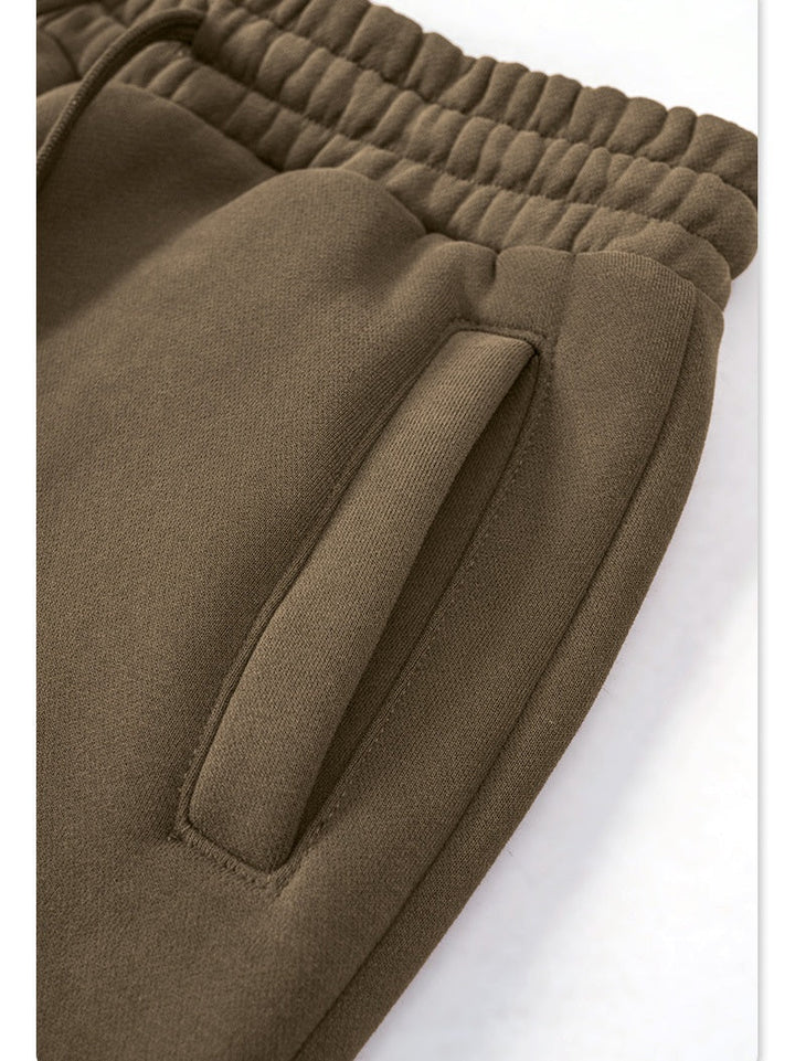 Neutral Light Fleece Sweatpants