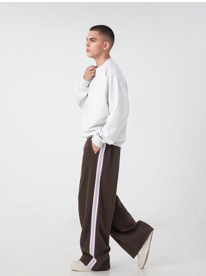Liber Autumn Men's Stripes Pants